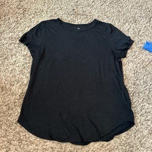 black t shirt